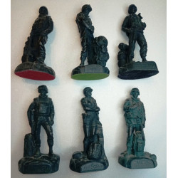 Collection Statues des Militaires de la Force de Stabilisation en Bosnie-Herzégovine SFOR OTAN - Guerre d'Ex-Yougoslavie