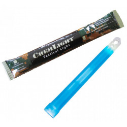 Baton lumineux ChemLight / Cyalume - Lumière BLEU - Durée 8 Heures
