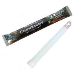 Baton lumineux ChemLight / Cyalume - Lumière BLANC - Durée 8 Heures