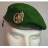 Béret Vert avec son Insigne du Détachement de la Légion Etrangère de Mayotte - JUS