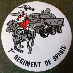 Autocollant : 1er Régiment de Spahis