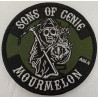 Ecusson velcro "Sons of Génie" Mourmelon ADI 4 - 51ème Compagnie d'Appui au Déploiement Lourd du 19ème Régiment du Génie