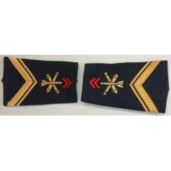 Paire de fourreaux d'épaule de Maréchal-des-logis Engagé Volontaire Artillerie