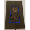Fourreau d'épaule 1ère Batterie du 12ème Régiment d'Artillerie