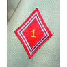 Vareuse TDF Artillerie + Insigne "19ème Brigade d'Artillerie" + Losange du 1er R.A. sous-officier/officier NEUVE