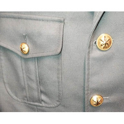 Vareuse TDF Artillerie + Insigne "19ème Brigade d'Artillerie" + Nouveau Losange du 1er R.A. sous-officier/officier NEUVE