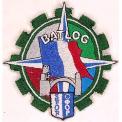 Ecusson BATLOG Bataillon Logistique Train des Equipages SFOR / OTAN à Mostar / Bosnie-Herzegovine