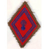 Losange de bras Générique Troupe Artillerie à crochets - Epoque Guerre Indochine - Algérie
