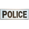 Bandeau velcro dorsal rétroréfléchissant "POLICE" Police Nationale
