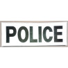Bandeau velcro dorsal rétroréfléchissant "POLICE" Police Nationale