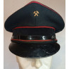 Schirmmütze de Mineur allemand de la Mine de Bochum - Bergmann Bochum D.R.G.M. 39/45 WW2