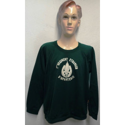Sweat-shirt de sport Vert 2ème Régiment Etranger d'Infanterie - Légion Etrangère - Occasion