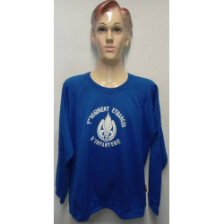 Sweat-shirt de sport Bleu 2ème Régiment Etranger d'Infanterie - Légion Etrangère - Occasion