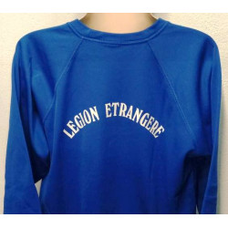 Sweat-shirt de sport Bleu 2ème Régiment Etranger d'Infanterie - Légion Etrangère - Occasion