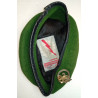 Béret Vert avec son Insigne du 2ème Régiment Etranger d'Infanterie - Légion Etrangère - JUS