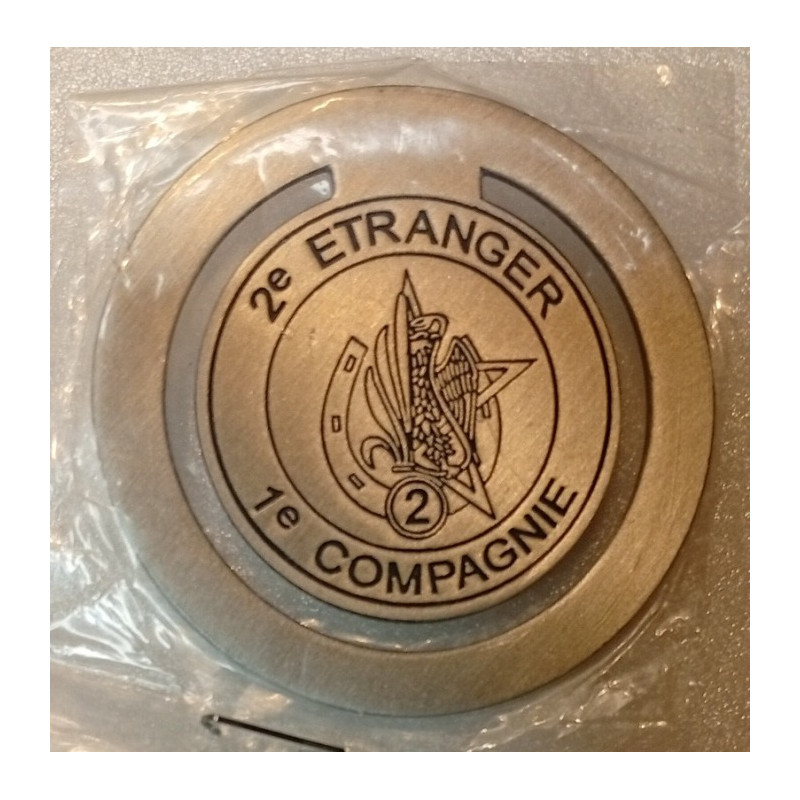 Pince à Billets de Banque 2ème Régiment Etranger d'Infanterie - 1ère Compagnie NEUVE