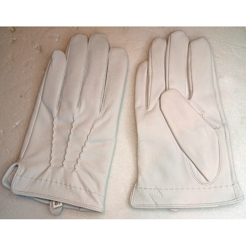 Paire de Gants en cuir blanc de Cérémonie 1er régiment Etranger - Légion Etrangère - NEUVE Paire de Gants en cuir blanc de Cérémonie 1er régiment Etranger - Légion Etrangère - NEUVE