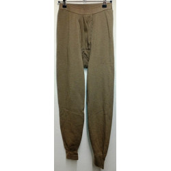 Caleçon long Ullfrotté Coyote Zone Désertique 100g TTA Armée Française Occasion