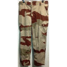 Pantalon Modèle F2 camouflage Désert Armée Française sans élastiquage Occasion