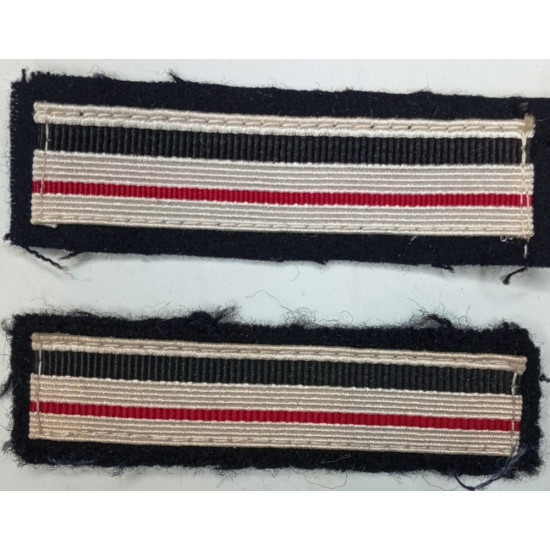 Paire de galons de manches de Major de la Gendarmerie Départementale à coudre