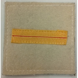 Grade de poitrine Adjudant-chef d'Artillerie - Fond "Ventre de Biche"