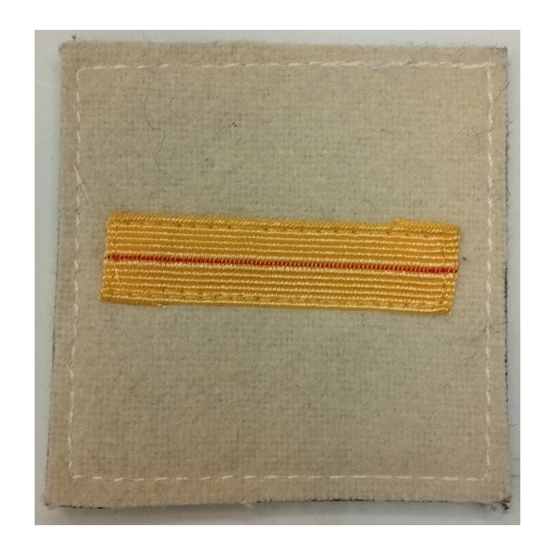 Grade de poitrine Adjudant-chef d'Artillerie - Fond "Ventre de Biche"