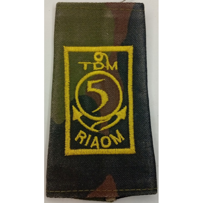 Fourreau d'épaule camouflé 5ème Régiment InterArmes d'Outre-Mer - 3ème Compagnie de Combat