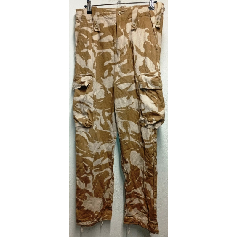Pantalon de combat camouflé DPM Désert Armée Anglaise Occasion
