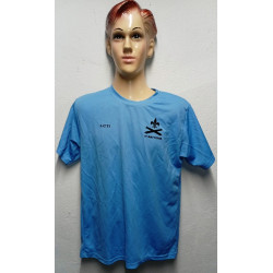 Tee-Shirt Bleu ciel en Polyester - LCTI 4ème Batterie du 1er régiment d'Artillerie