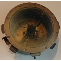 Boussole au Plancher Type P-8 d'Avion de Chasse Aviation Armée Anglaise - Royal Air Forces - Spitfire Airplane Compass WW2