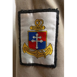 Vareuse TDF Troupes de Marine + Insigne 9ème Division d'Infanterie de Marine / DIMA