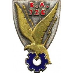 Base Aérienne 726 de NIMES - émail (Dra)