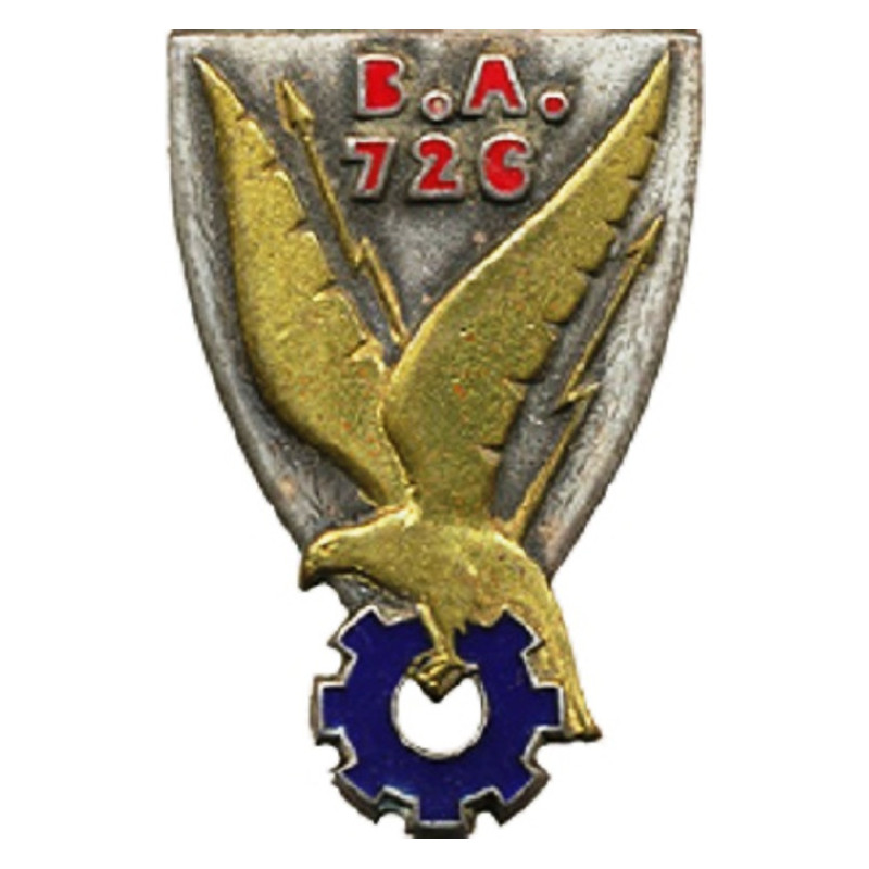 Base Aérienne 726 de NIMES - émail (Dra)