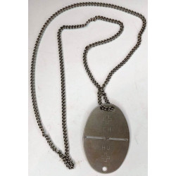 Plaque d'identité complète d'un Militaire Armée Suisse - Années 50 / Canton de Berne