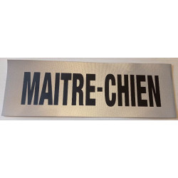 Bande velcro pectorale rétroréfléchissante "Maître-Chien" Police Nationale