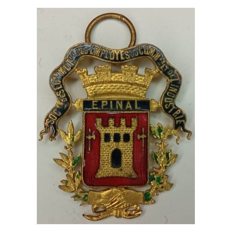 Médaille de la Société de Secteurs Mutualistes des Employés du Commerce et de l'Industrie d' EPINAL / Vosges