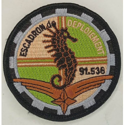 Ecusson velcro Escadron de Déploiement 91.538 - Armée de l'Air