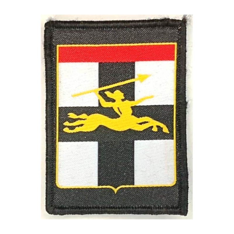 Ecusson de Veste 7ème Brigade Blindée Petit Modèle tissé à velcro