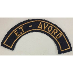 Ecusson Escadron de Transport d' AVORD à coudre- Armée de l'Air