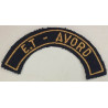 Ecusson Escadron de Transport d' AVORD à coudre- Armée de l'Air