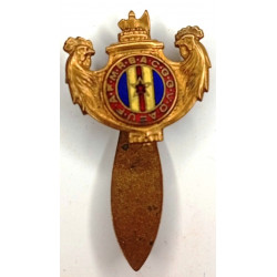 Insigne de l'U.F.A.F.M.R.B.A.C.G.G.V.O.A. - Boutonnière en émail / Guerre 14/18