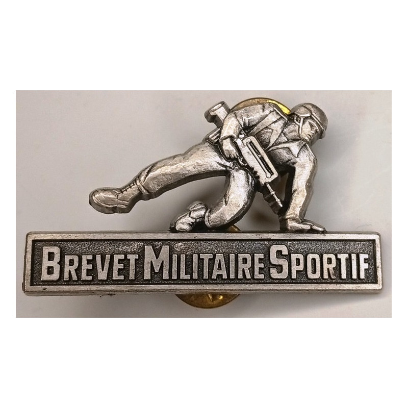 Brevet Militaire Sportif - Nouveau Modèle échelon Argent (A.B.)
