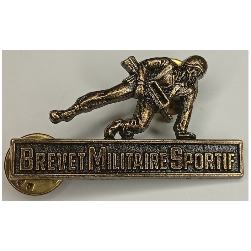 Brevet Militaire Sportif - Nouveau Modèle échelon Bronze (Coi)