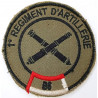 Insigne velcro rond 1er Régiment d'Artillerie - 6ème Batterie / COBRA