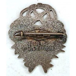 Insigne de la Société de Pêche à la Ligne de MULHOUSE / Haut-Rhin - Vintage