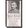 Avis de Décès : Caporal Infanterie Johann Tremmel
