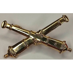 Insigne Artillerie doré pour Calot de Traditions (Ep.)