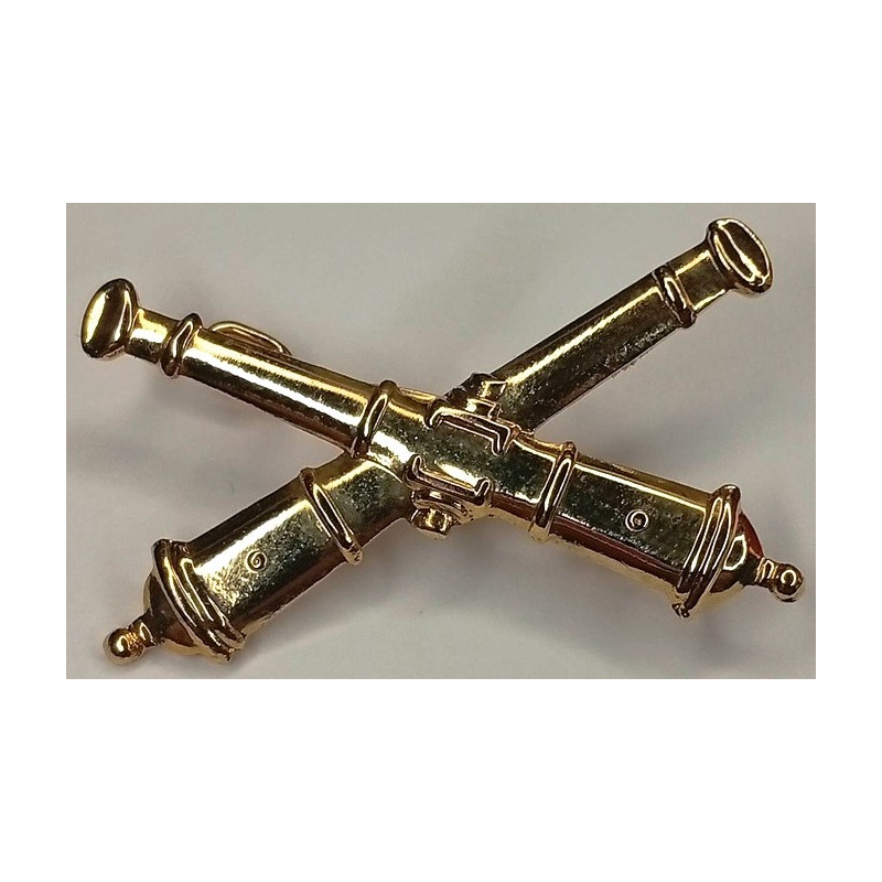 Insigne Artillerie doré pour Calot de Traditions (Ep.)