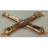 Insigne Artillerie doré pour Calot de Traditions (Ep.)