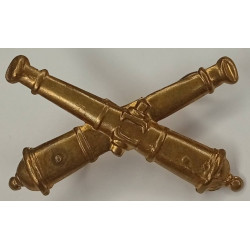 Insigne Artillerie mate pour Calot de Traditions (P.R.)